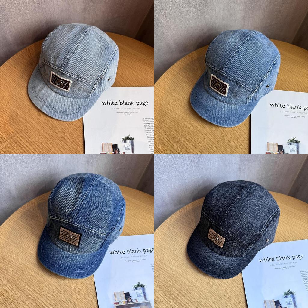 Modern Alphabet Embroidered Cotton Baseball Cap With Breathable Design For Teens