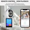 Сверхчеткая 360° комнатная WiFi-камера с двусторонним видео для наблюдения за пожилыми людьми