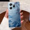 Чехол для Infinix Hot 40 Pro X6837 Эстетичный Милый Кот Чехол Мягкий ТПУ Бампер Infinix Hot40Pro 40i Прозрачная Силиконовая Задняя Крышка
