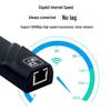 Адаптер USB-C - RJ45 Gigabit Ethernet, конвертер сетевых карт без драйверов для компьютеров и планшетов