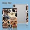 Cute Dog Tablet Protective Case for Apple iPad Pro 10.2, Mini 6, Air 5/4, 11" 10th Gen - Suitable for Various iPad Models.
