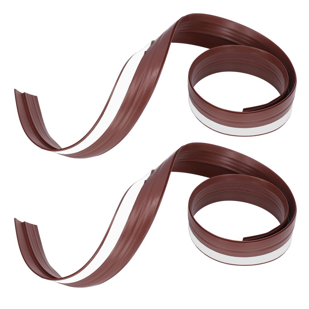 2 шт. Дверной уплотнитель Самоклеящийся TPE Под уплотнитель Звукоизоляционный Нижний Уплотнитель от непогоды