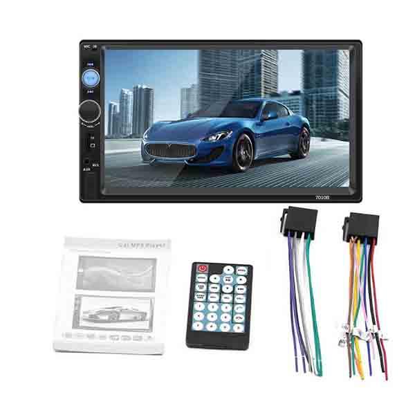 7010B 2020 новый 7010B 7-дюймовый автомобильный радиоприемник Bluetooth V2.0 Автомагнитола HD MP5-плеер SD MMC USB FM MP3/MP4 автомагнитола