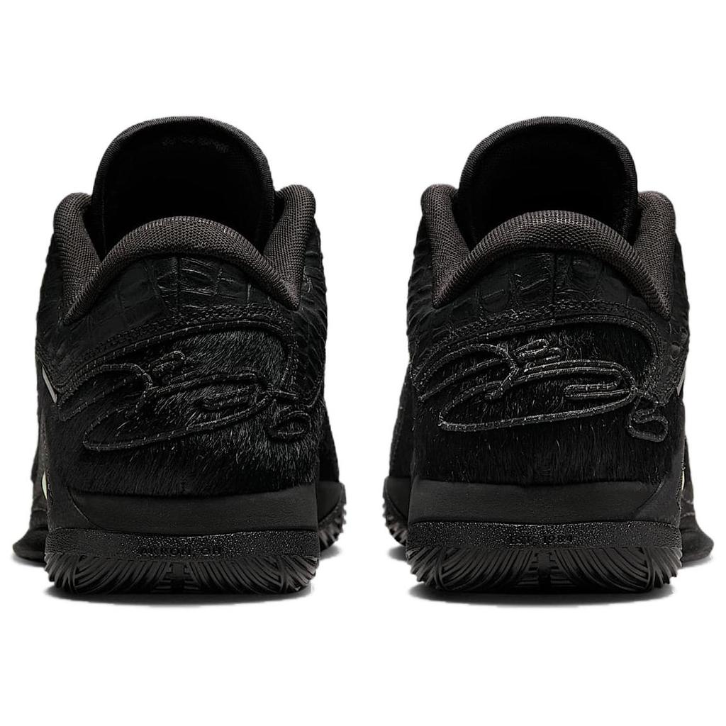 Nike LeBron 22 Anti-Slip Wear-Resistant Low-Top Basketball Shoes Men's Black Sneakers IB3865-001