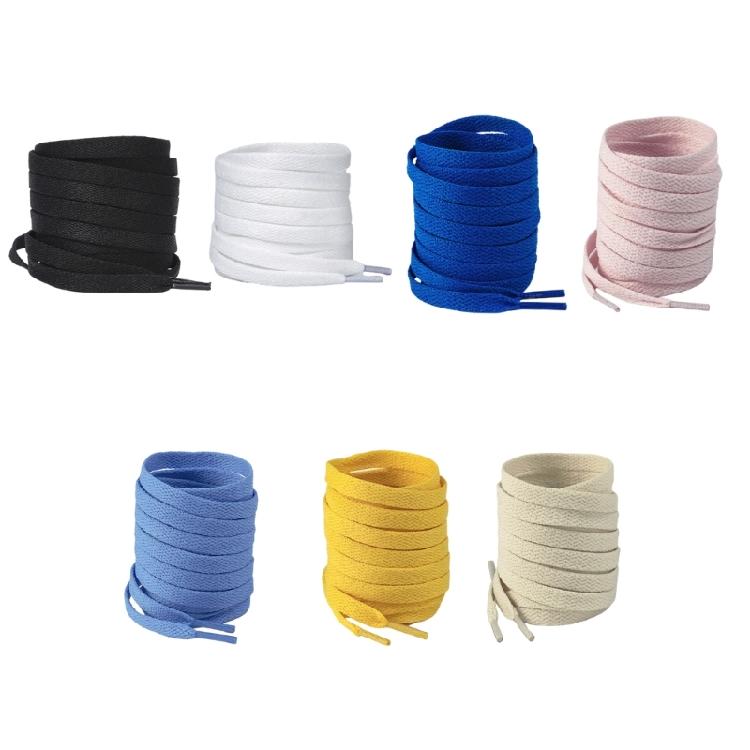 1 пара сменных плоских цветных шнурков для кроссовок, шириной 8 мм, спортивные шнурки для беговых кроссовок, кед и повседневной обуви