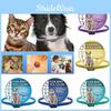 Tick Flea Pet Collar For Dogs And Cats Adjustable Size Eco Friendly Material Pvc