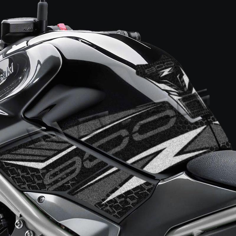 Для Z900 z900 2017-23 3M мотоциклетная противоскользящая накладка на бак наклейка защита наколенника наклейка аксессуары водонепроницаемый