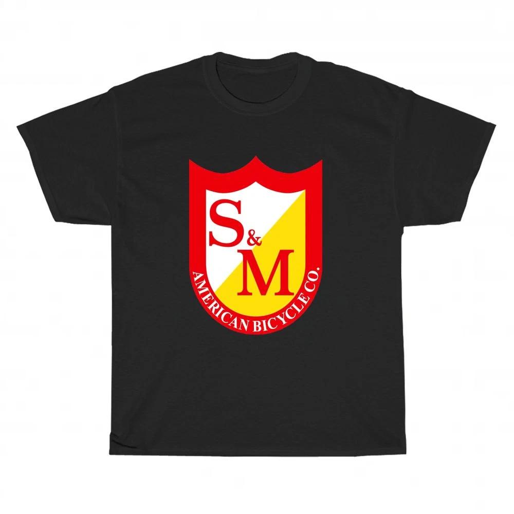 New S&M Bikes American Bicycleco logo T-Shirt Funny Size S to 5XL