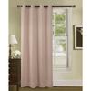 Blackout Curtain - Plain Sand Effect - 100% Polyester - 140 X 260 Cm - Beige