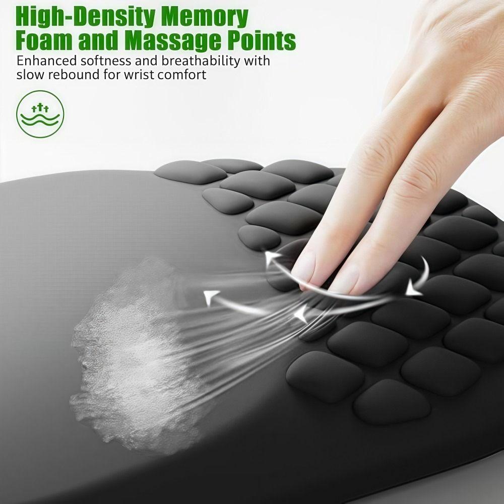 Non Slip Wrist Support Pad Ergonomic Gaming Office Wrist Rest For PC Laptop Computer