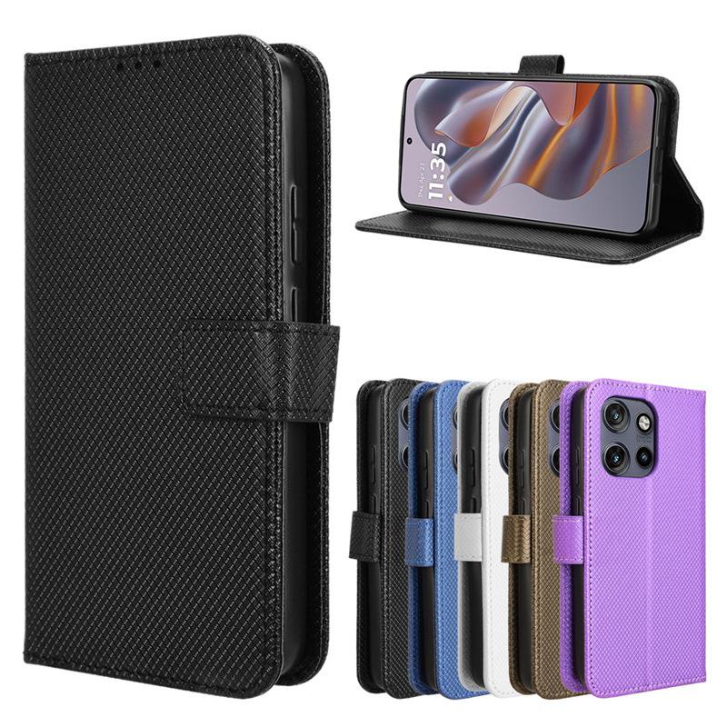 Flip Cover For Motorola Moto Edge 50 Neo Leather Case [Flip Vintage Leather] Wallet Shockproof Durable Retro Phone Case