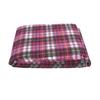 Incontinence Bed Pad Purple Plaid Washable Reusable Heavy Absorbency Hospital Bed Pad for Home Hospi