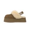 UGG Funkette Slipper Chestnut женские кроссовки коричневые 1113474-CHE