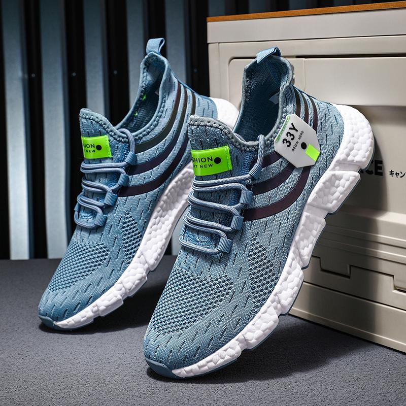 Men's Women's Running Shoes Outdoor Breathable Mesh Sneakers Fashionable Casual Walking Shoes Comfortable Jogging Sports Shoes