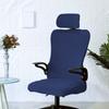 Dustproof Office Chair Cover Elastic Chair Seat Slipcovers Gaming Chair Cover  Armchair