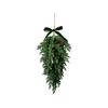 1 шт. 50 см Имитация Мягкий Клей Норфолкская Игла Настенное Подвесное Рождественское Дерево Вверх Ногами Лиана Зеленое Растение Праздничное Украшение