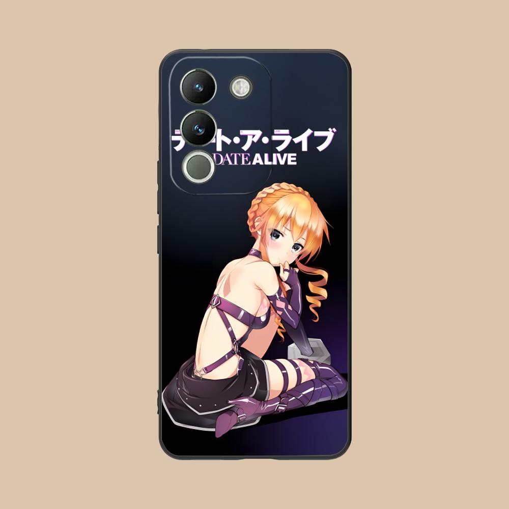 Чехол для мобильного телефона Date a Live Ямай Кагуя Матовый для VIVO V60 V50 V40 V30 V29 V27 V25 V23 Pro Lite 5G Цветная Печать