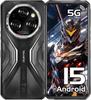 Oukitel Мобильный телефон WP55 5G 36 ГБ + 256 ГБ 6,58" FHD+ 108 МП 11000 мАч Две SIM-карты Android 15 Боковой сканер отпечатков пальцев/NFC/OTG