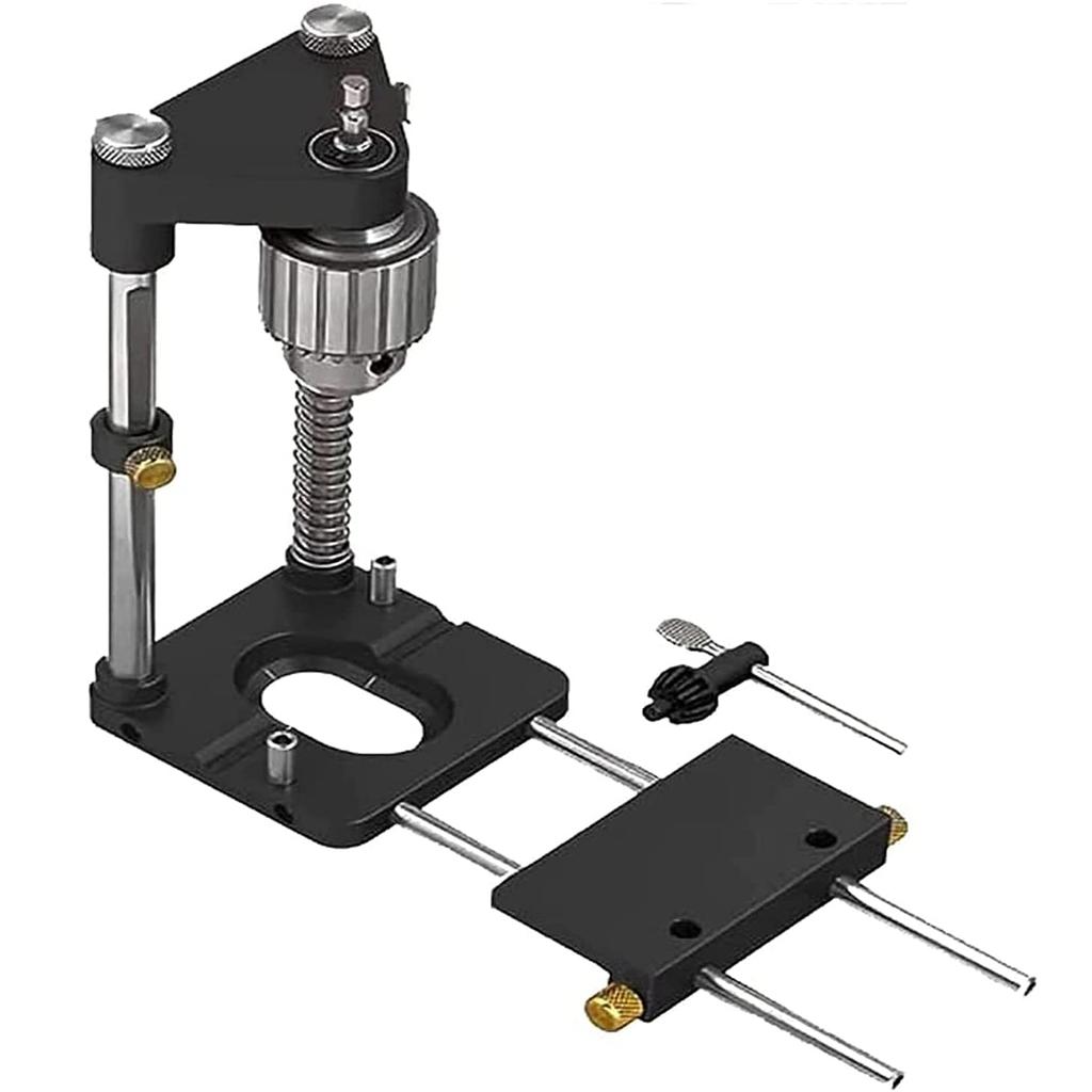 Drill Locator Hole Drill Guide Dowel Jig Convenient Labor Saving Plastic Steel Woodworking Drilling Template Guide Tool for Home