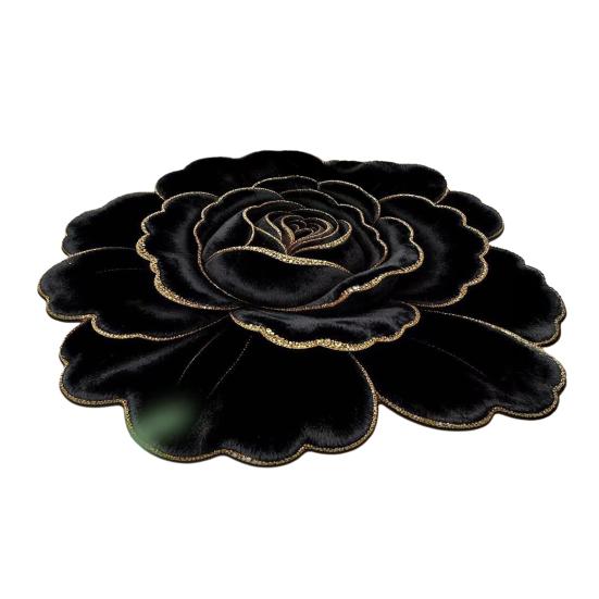 Коврик для пола Традиционный китайский цветочный дизайн Несколько размеров Спальня Мягкий ковер Гостиная Спальня Дверь