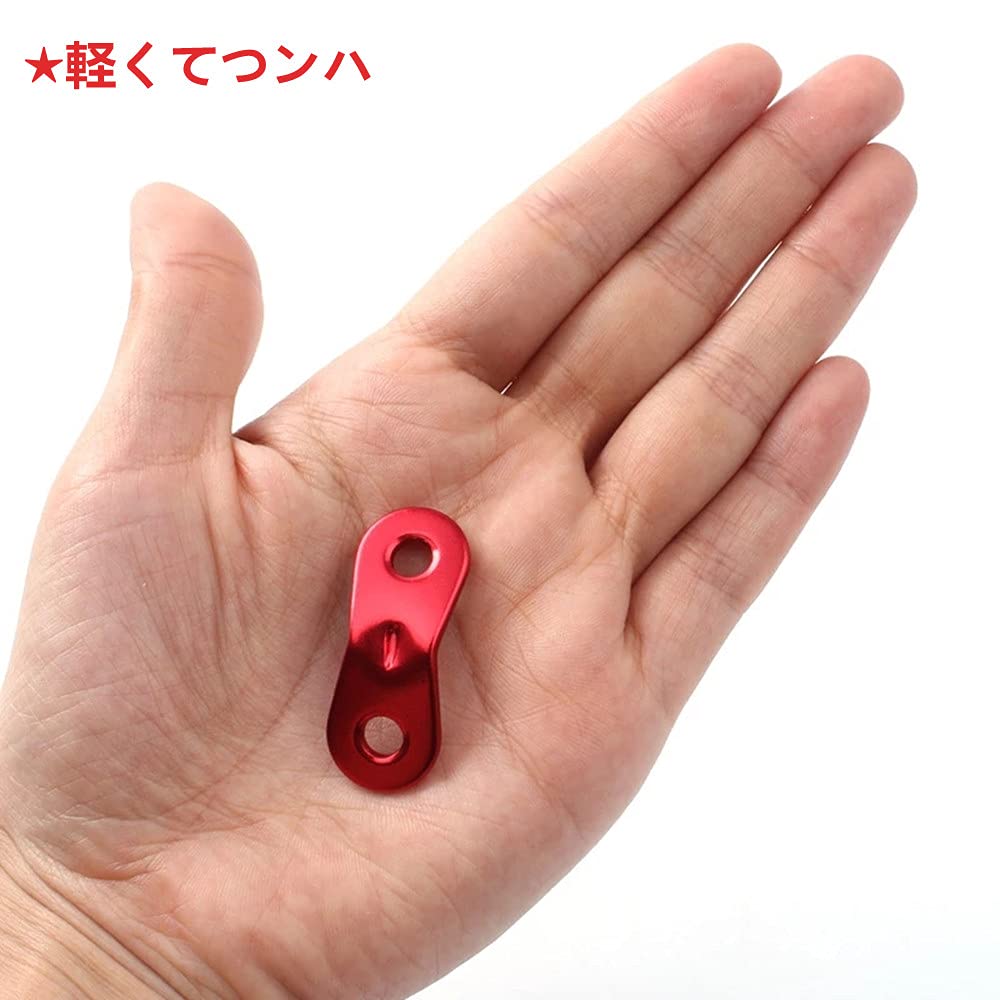 Aluminum flexible bracket, rope length adjustment, outdoor camping tent, compatible