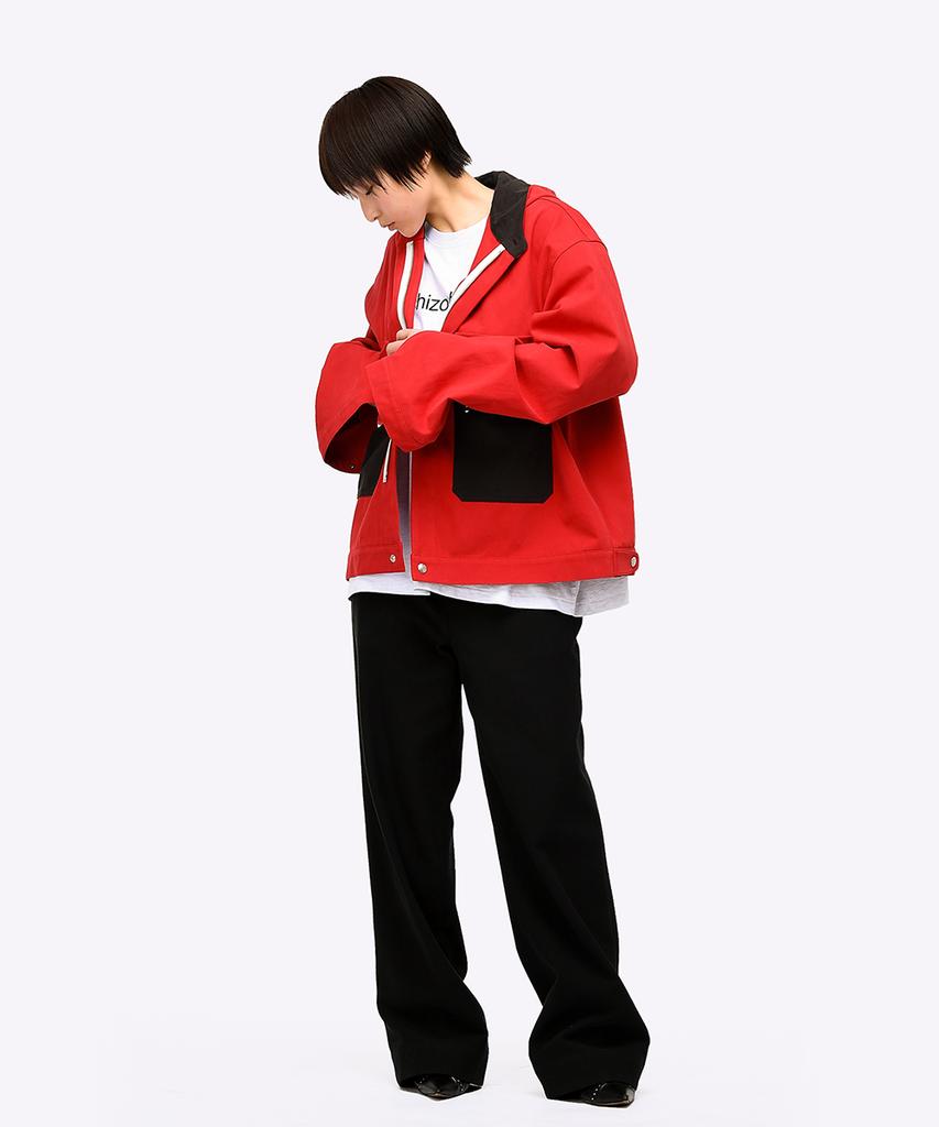 Quest&Guest French Army Jacket (Red)