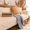 Winter New Three-dimensional Jacquard Comfortable Velvet Sofa Cushion Modern Simple Non-slip Sofa Cushion Towel