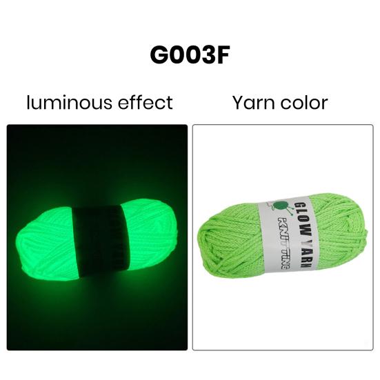 1 рулон шерстяной пряжи, светящейся в темноте, 2 мм, светящаяся швейная пряжа для вязания крючком, принадлежности для рукоделия