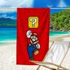 proof beach towel with a Super Mario1 pattern - soft,absorbent,quick-drying,machine washable - perfect for swimming,camping,bathing