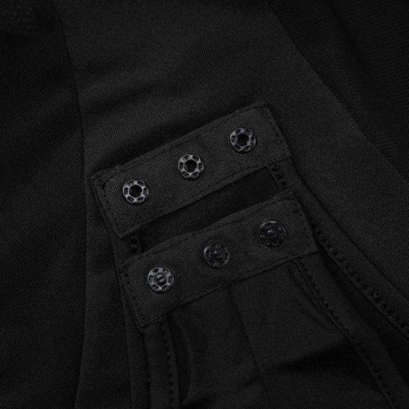 Y2K сексуальный сетчатый обтягивающий комбинезон с высокой талией и длинными рукавами для женщин весной и летом