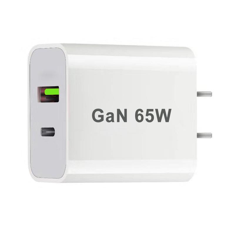 65 Вт USB C Зарядное устройство GaN Быстрая зарядка Настенное зарядное устройство Для iPhone Samsung Xiaomi Quick Charge EU/US/AU/UK Вилка Адаптер Зарядного устройства для телефона