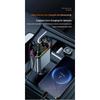ZRGAE 5 IN 1 Retractable Car Charger 152W Fast Charging Starry Sky LED Lights USB Type-C Power Adapter For iPhone Android