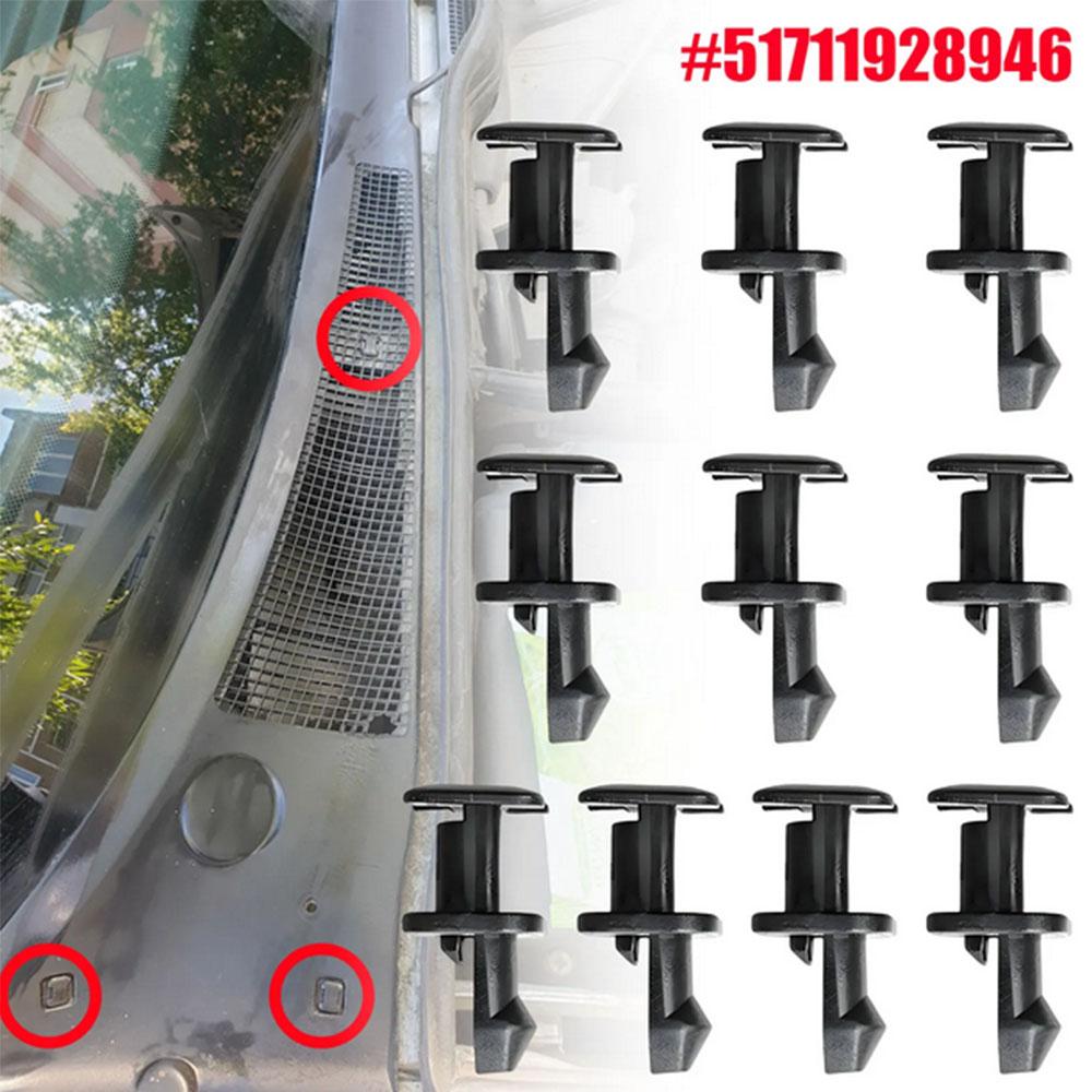 51711928946 Windshield Cowl Rivet Clips for BMW