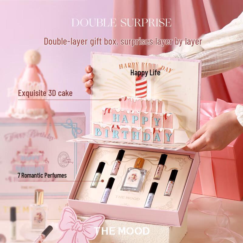 THE MOOD Набор в подарок Парфюмерная вода Ванильный торт на день рождения