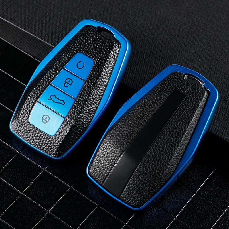 Чехол для дистанционного ключа из ТПУ для Geely Coolray Atlas Boyue NL3 Emgrand X7 EX7 SUV GT GC9 Borui, защитный чехол для автомобильного ключа