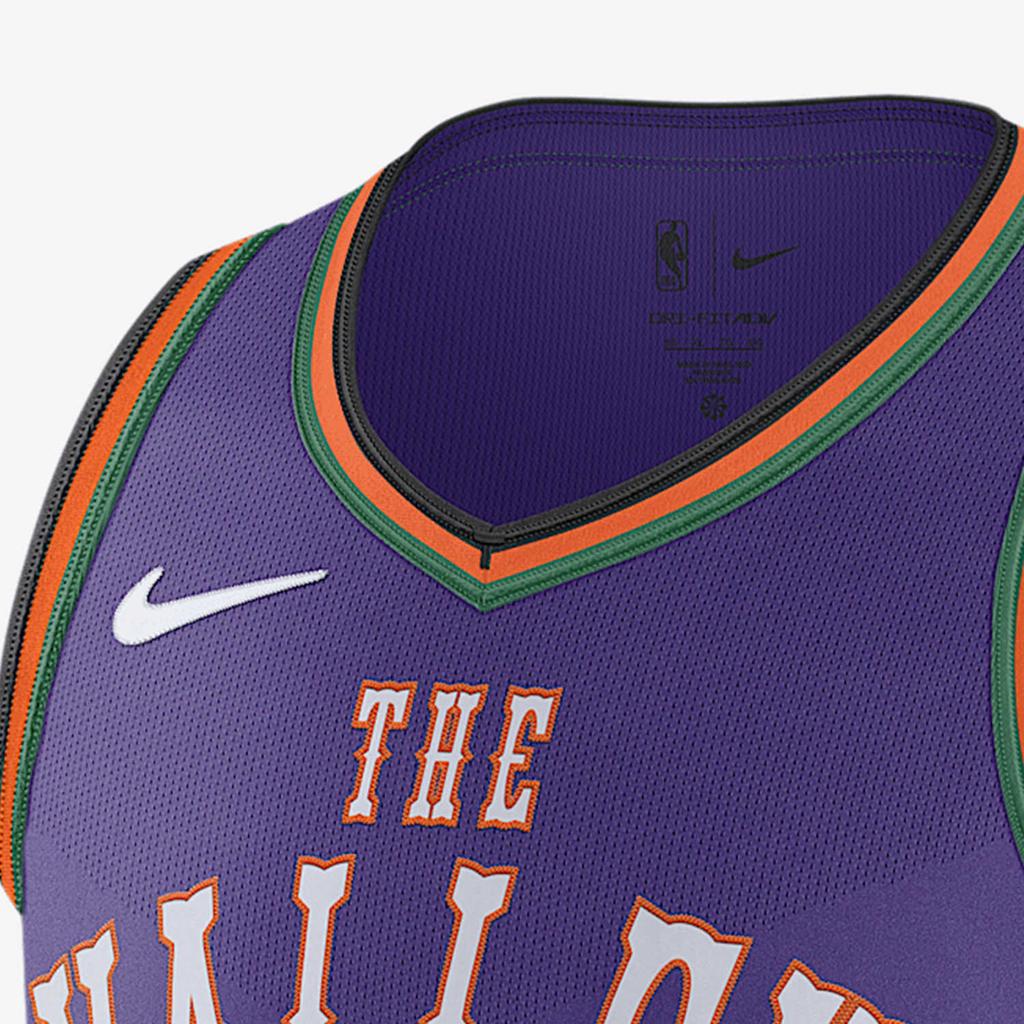 Nike X NBA Phoenix Suns Kevin Durant Dri-Fit ADV 2024/25 City Edition Authentics Swingman Jersey Purple Men Streetwear FQ4479-505