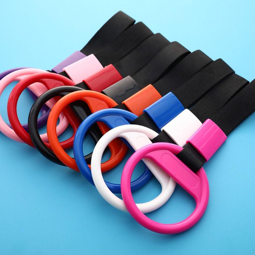 Round Shape Round JDM Handle Hand Strap Warning Round Rear Bumper Warning Ring Universal