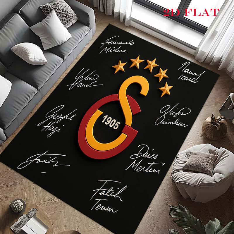 Galatasaray Vibe Carpet Rug for Living Room Bedroom Home Sofa Decoration,Kids play Nonslip Floor Mat