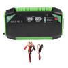 Car Power Inverter 600W DC 12V To AC 220V 2 Sockets 2xType C 2xUSB A Ports Vehicle Inverter Charger with Voltage Display