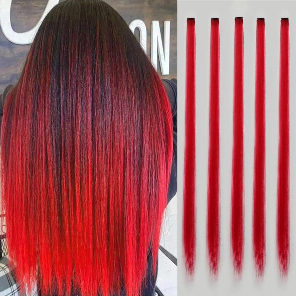 ALAN EATON 22 дюйма 5 шт./упак. блестящие волосы для наращивания на клипсе в радужной блестящей блестящей мишуре для волос термостойкие блестящие наращивание волос