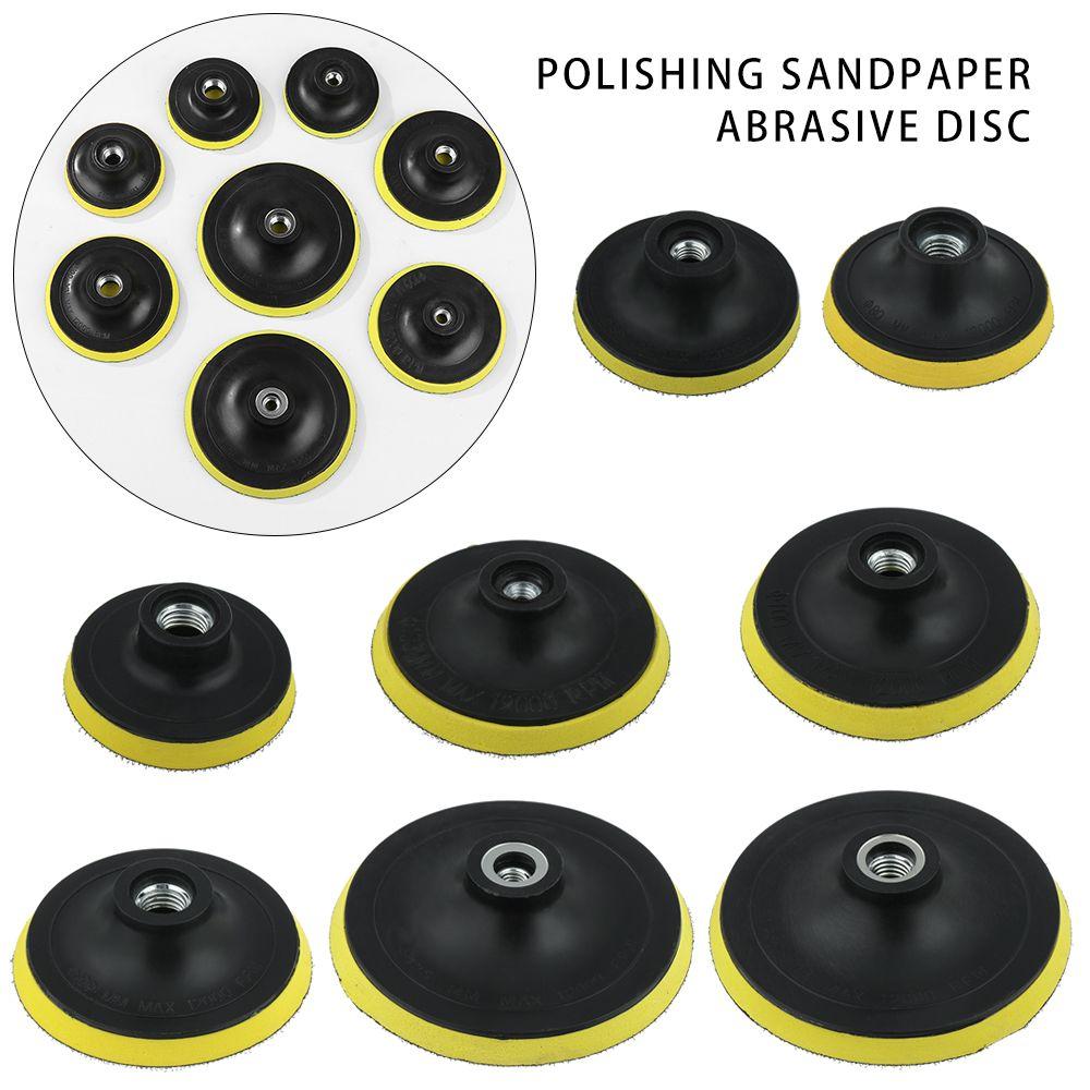 Abrasive Disks Sandpaper Self-adhesive Hook-Loop Plate Disco Soporte Pad Sanding Disc Backing Pad