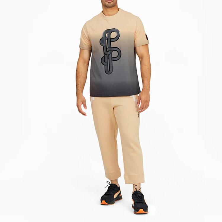 Puma Футболка X Pronounce Graphic Tee Gradient Tie-Dye Спортивные мужские топы с короткими рукавами цвета хаки 532144-20