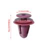 Фиксатор Верхней Накладки Дверной Панели Клипса для Toyota 4Runner Camry Celica Corolla Echo Land Cruiser Lexus LX450 LX470 67771-12050