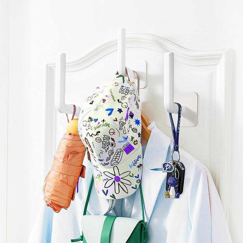 Вешалка для бейсболок, клейкие крючки для шляп, настенная вешалка для кепок, органайзер для крышек без сверления, держатель для шляп для дверного шкафа