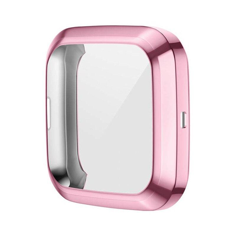 Защитный чехол для Fitbit Versa Lite/Versa 2/Versa, чехол из ТПУ, бампер с защитной пленкой для экрана, аксессуары для умных часов