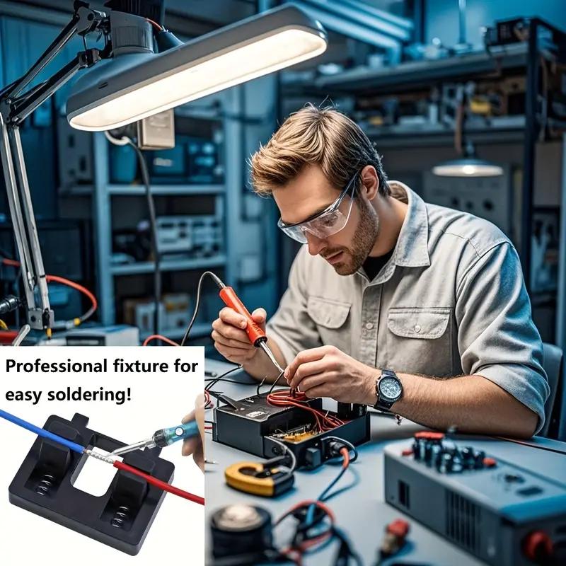 Профессиональный зажим для пайки проводов, 1 шт. - подпружиненный, регулируемый, легкий для ремонта электроники и самостоятельного изготовления, идеальный подарок для любителей