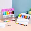 12-Color Floating Oil-Based Whiteboard Marker Set for Baby Doodle Drawing