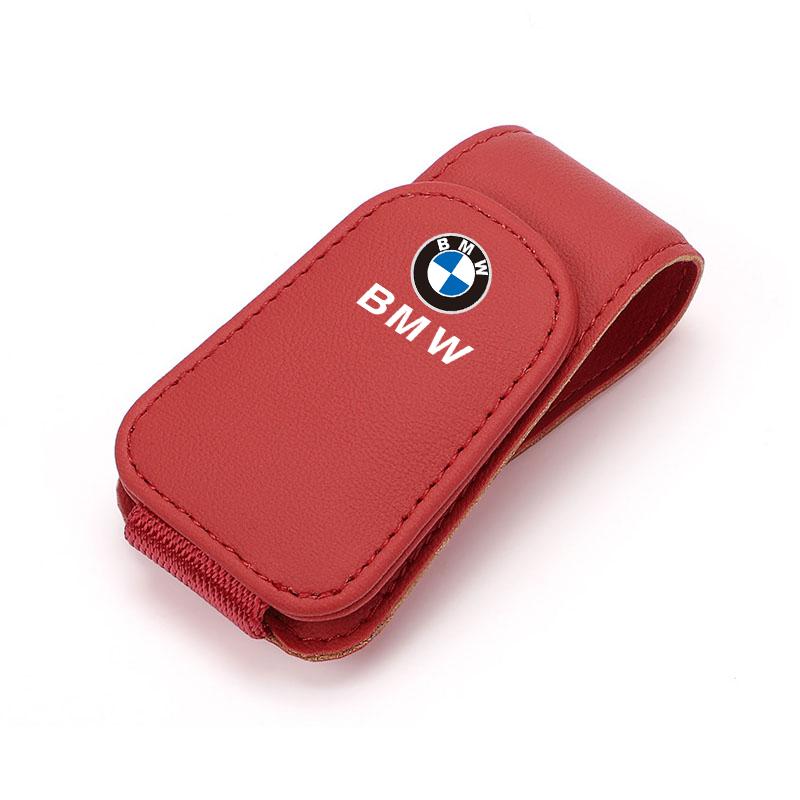 BBJJ8 BMW Car Interior Glasses Clip Storage Holder Accessories For F30 E90 G20 G05 G11 E48 E46 E36 E91 E28 X3 X1 X2 X4 X5 X6 E30 E34 M