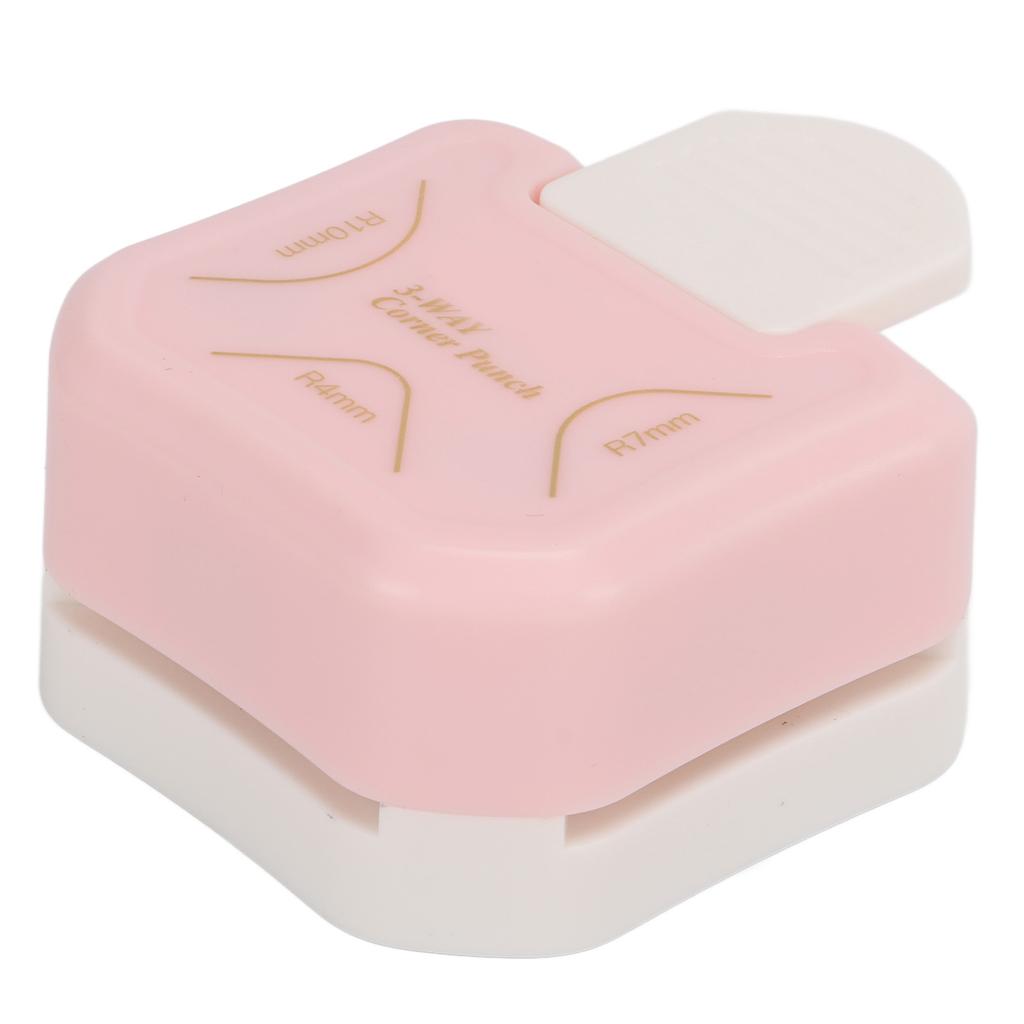 KWTRIO Corner Rounder Punch 3 In 1 Labor Saving Convenient Smoothness Portable Round Paper Cutter