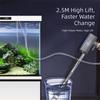 Electric Fish Tank Sand Cleaner Pump Extremely Long Battery Life Aquarium Water Changer  Fishbowl